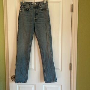 Agolde 90’s Pinch Waist Light Wash 25